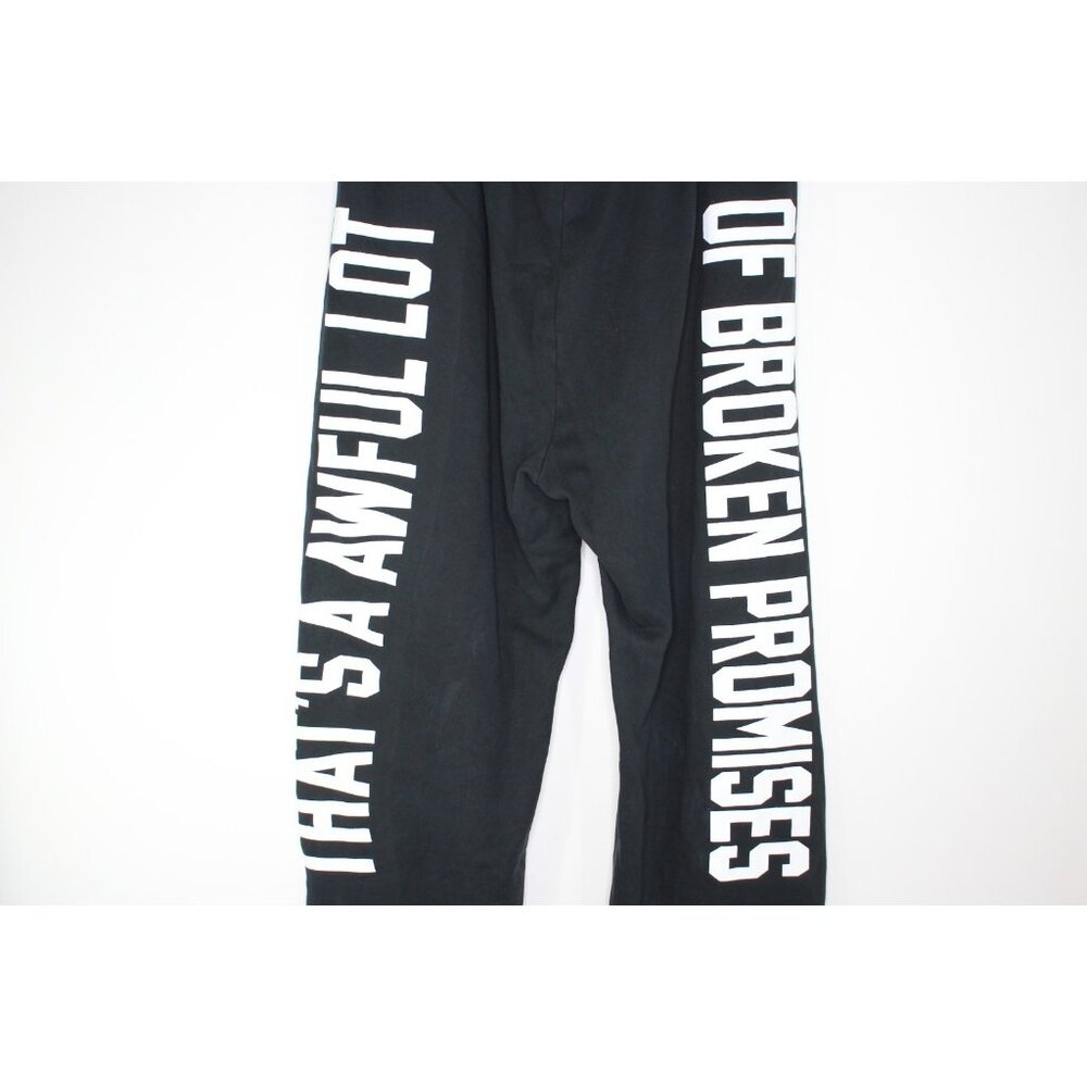 Thats Awful A Lot Of Cough Syrup x Broken Promises Mens Med Sweatpants NEW F1288 - Picture 5 of 6